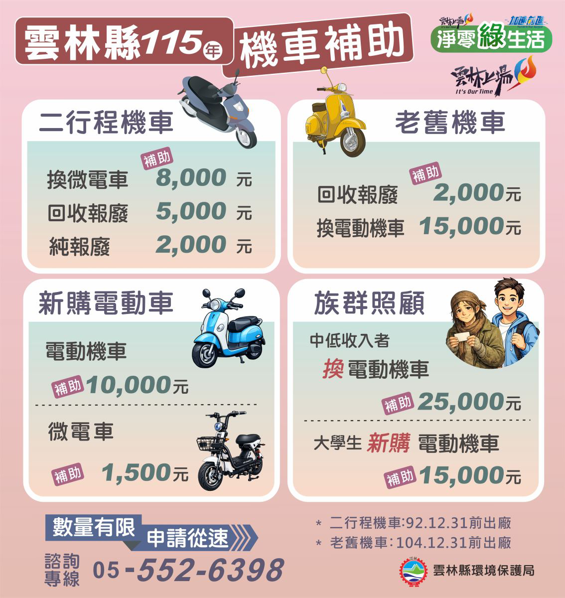 雲林縣補助